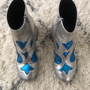 Maison Margiela MM6 glam rock boots 37
